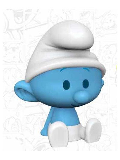 Figura hucha plastoy series tv animadas los pitufos pitufo pvc