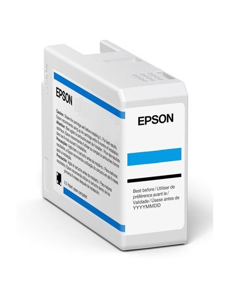 Cartucho tinta epson singlepack light cyan t47a5 ultrachrome pro 10 ink 50ml sc - p900