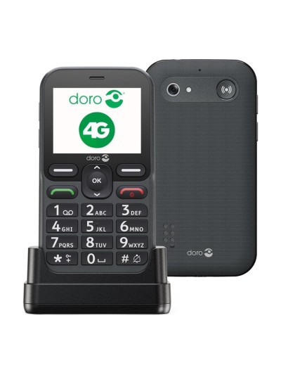 Telefono movil doro leva l10 - 2.4 pulgadas - 4g - grafito