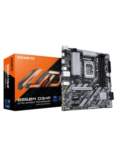 Placa base gigabyte b860m d3hp matx - 4x ddr5 - 4x sata3 lga1851