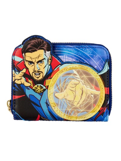 Cartera loungefly funko marvel doctor strange multiverso wallet