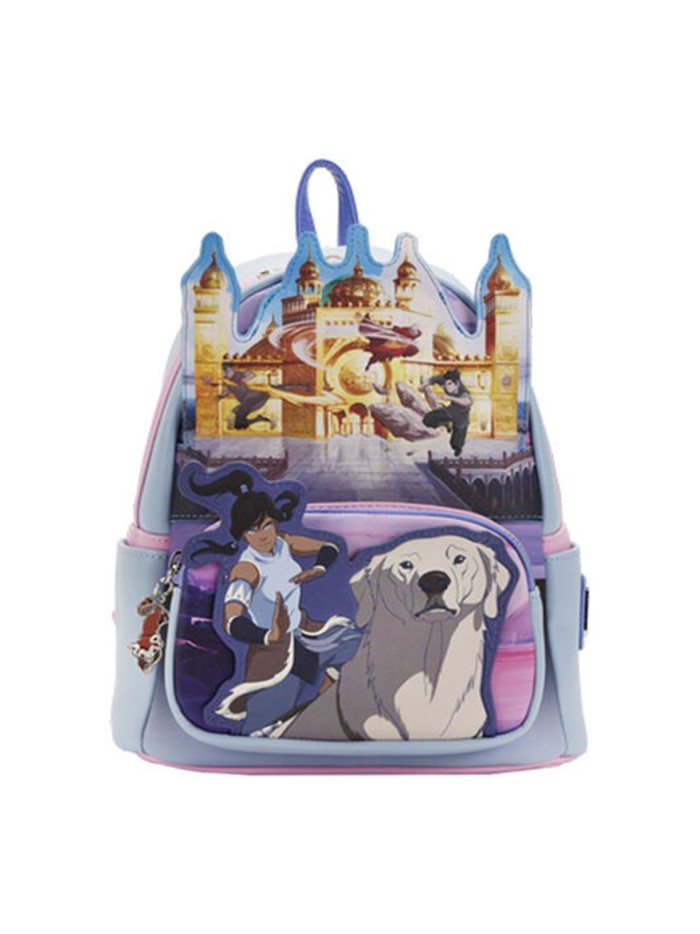 Mini mochila loungefly la leyenda de korra team korra Mini mochila loungefly la leyenda de korra team korra