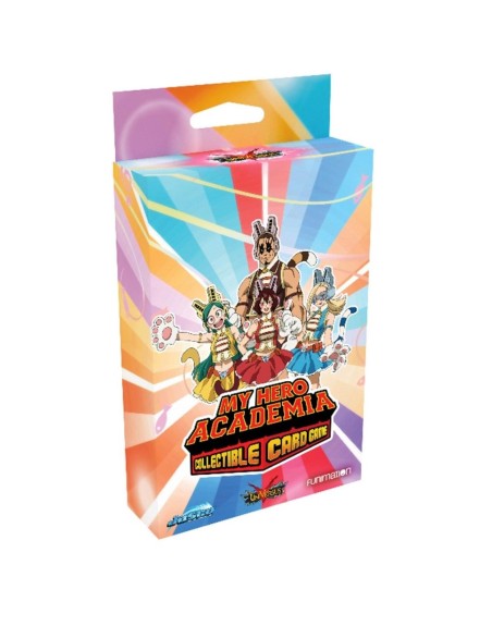 Juego de cartas my hero academia expansion series 3 wild wild pussycats deck