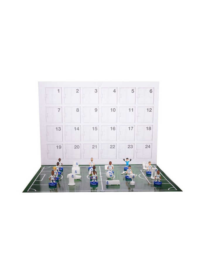 Calendario de adviento minix super pack real madrid Calendario de adviento minix super pack real madrid