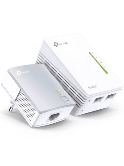 Kit de extensores powerline tp - link tl - wpa4221 kit wifi av600