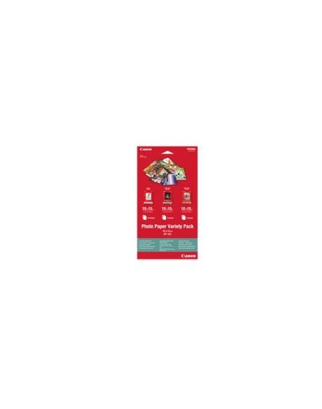 Pack papel fotografico canon vp - 101 - 10h gp - 501 10x15 - 5h pp - 201 10x15 - 5h sg - 201 10x15