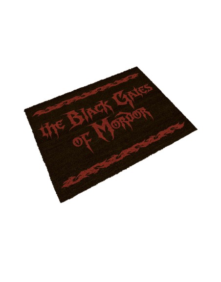 Felpudo 60x40 the black gates of mordor el señor de los anillos