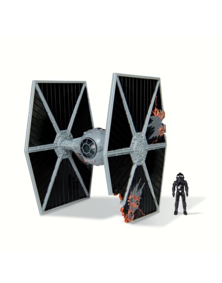 Figura jazzwares nave 8cm tie fighter y figura