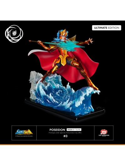 Figura tsume art saint seiya poseidon resina escala 1 - 6 ikigai