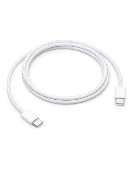 Cable usb tipo c apple 1m - macho - macho - blanco