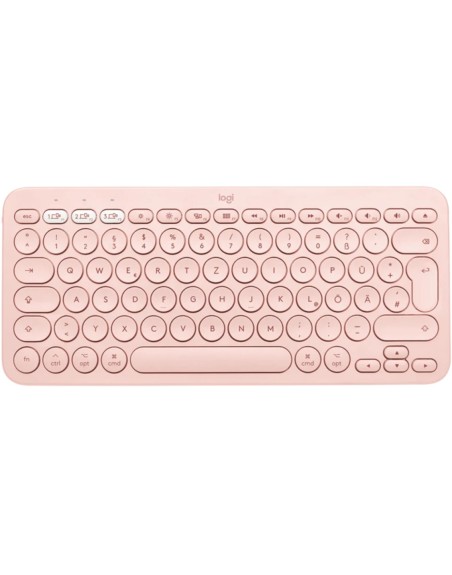 Teclado logitech k380 multi - device bluetooth rosa español