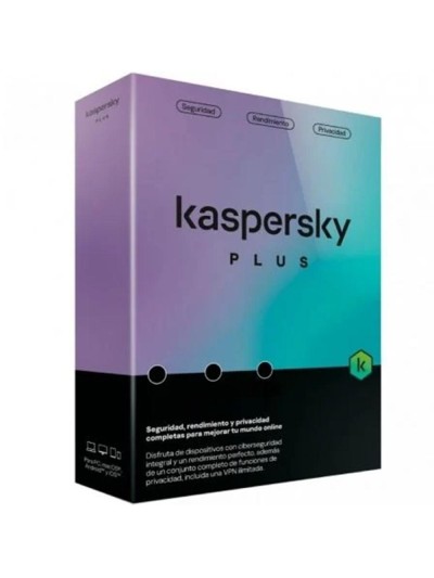 Antivirus kaspersky plus 1 dispositivo 1 año con cardholder en caja