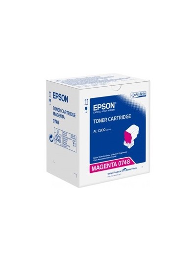 Toner epson c13s050748 magenta 8.8k