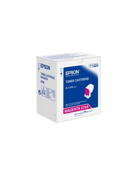 Toner epson c13s050748 magenta 8.8k