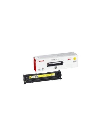 Toner canon 718y 2.900 páginas lbp - 7200cdn serie - mf8300