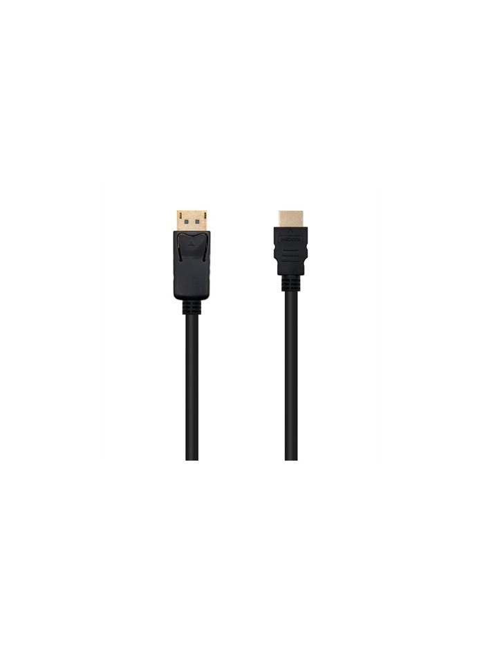 Cable displayport a hdmi nanocable 2m - macho - macho Cable displayport a hdmi nanocable 2m - macho - macho