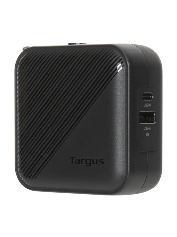 Cargador adaptador targus gan charger 65w usb tipo c negro Cargador adaptador targus gan charger 65w usb tipo c negro