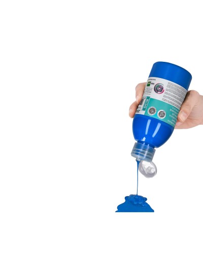 Pintura acrilica liderpapel bote de 250 ml cian