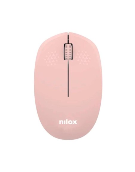Raton inalambrico nilox nxmowi4014 rosa