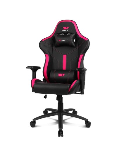 Silla gaming drift dr350 negro - rosa