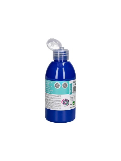 Pintura acrilica liderpapel bote de 250 ml azul ultramar