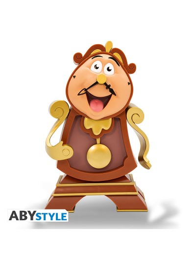 Figura hucha abystyle disney la bella y la bestia cogsworth