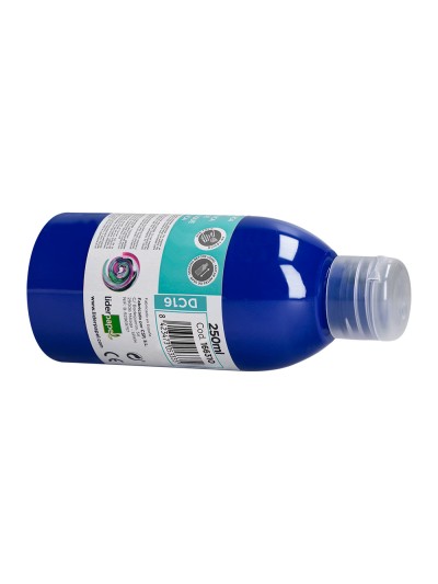 Pintura acrilica liderpapel bote de 250 ml azul ultramar