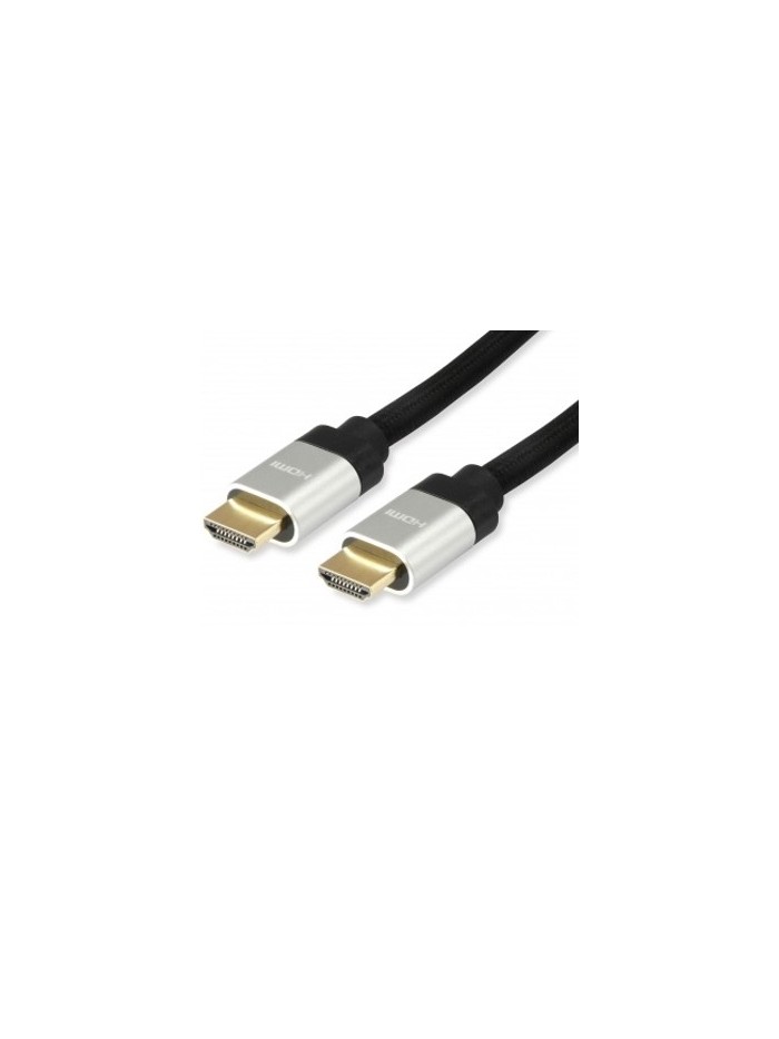 Cable hdmi equip 2.1 ultra 8k high speed con ethernet macho - macho 2m negro Cable hdmi equip 2.1 ultra 8k high speed con ethernet macho - macho 2m negro