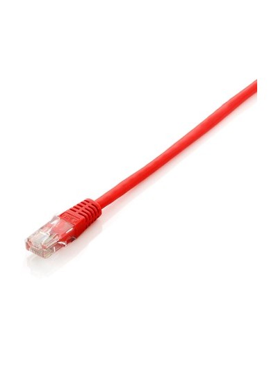 Cable red equip latiguillo rj45 u - utp cat6 0.25m rojo
