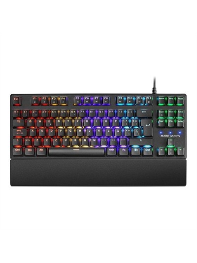 Teclado mars gaming mkxtkl usb rgb mecanico