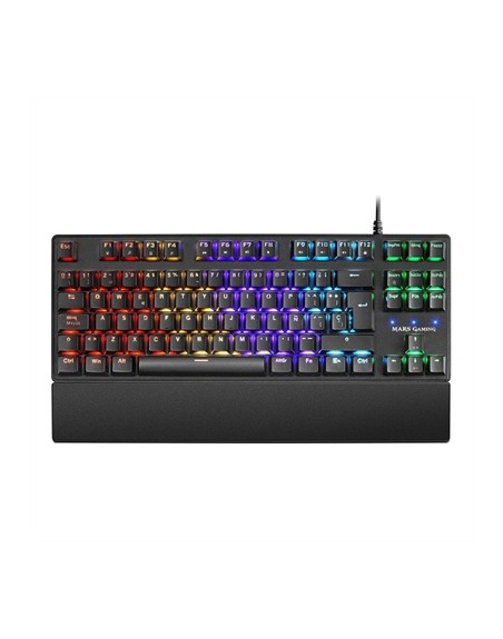 Teclado mars gaming mkxtkl usb rgb mecanico