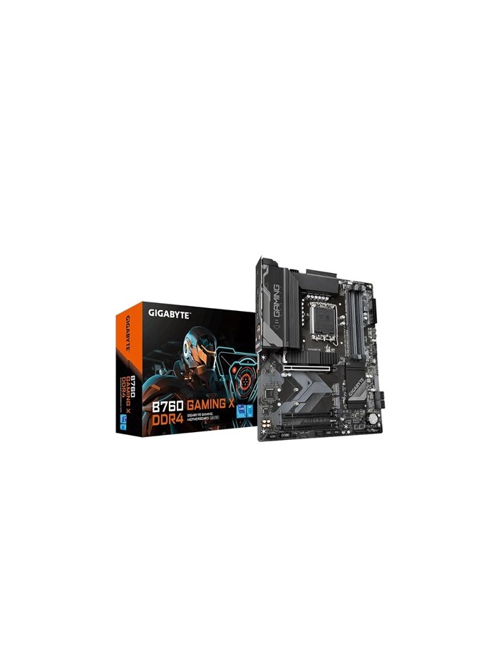 Placa base gigabyte b760 gaming x ddr4 atx - 4x ddr4 - 4x sata3 - 3x usb 3.2 - 1x usb tipo c - 5x usb 2.0 Placa base gigabyte b760 gaming x ddr4 atx - 4x ddr4 - 4x sata3 - 3x usb 3.2 - 1x usb tipo c - 5x usb 2.0