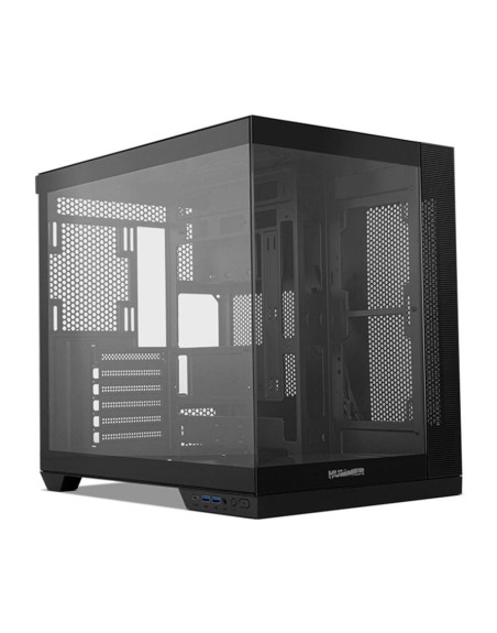 Caja ordenador gaming hummer astra neo atx argb cristal templado negro