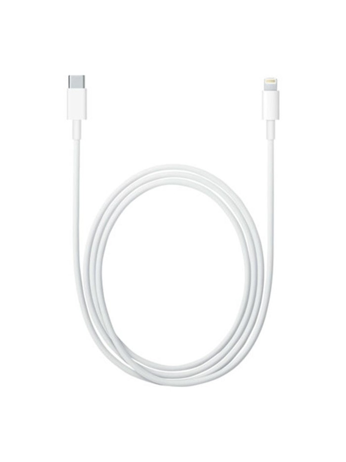 Cable lightning a usb tipo c apple 1m - macho - macho - blanco Cable lightning a usb tipo c apple 1m - macho - macho - blanco