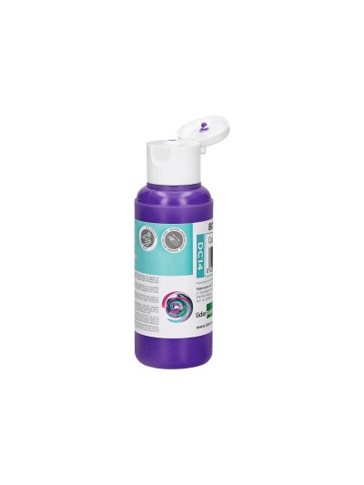 Pintura acrilica liderpapel bote de 80 ml violeta