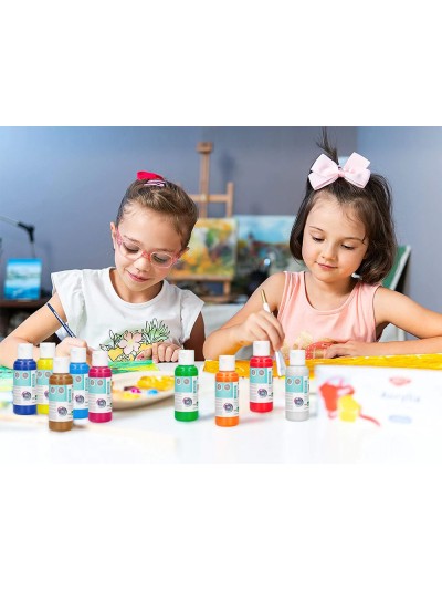 Pintura acrilica liderpapel bote de 80 ml violeta