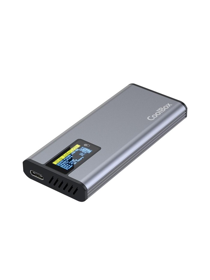 Mini carcasa disco duro ssd coolbox coo - mcm - m2f m.2 nvme y sata usb3.2 gen2 Mini carcasa disco duro ssd coolbox coo - mcm - m2f m.2 nvme y sata usb3.2 gen2