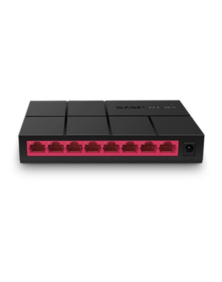 Switch mercusys ms108g 8 - puertos - 10 - 100 - 1000mbps - rj45