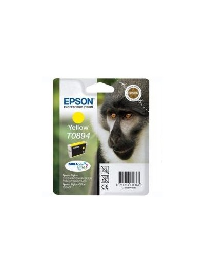 Cartucho tinta epson t0894 amarillo 3.5ml s20 - sx105 - sx200 - sx205 - sx 405 - mono