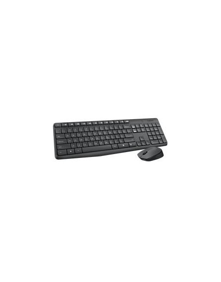 Teclado + mouse logitech mk235 wireless inalambrico portugues