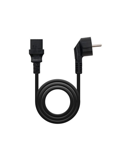 Cable alimentacion nanocable cpu - red 220v 3 m. corriente