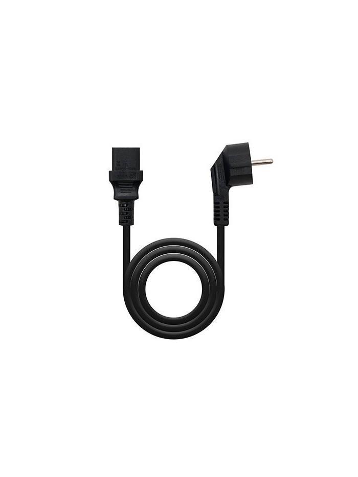 Cable alimentacion nanocable cpu - red 220v 3 m. corriente Cable alimentacion nanocable cpu - red 220v 3 m. corriente