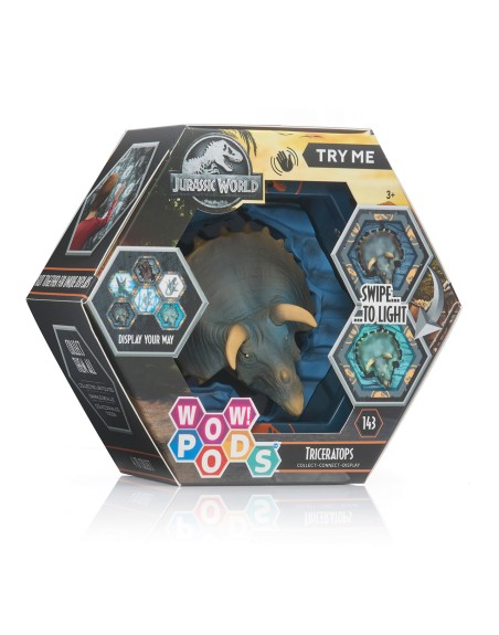 Figura wow! pod jurassic world dominion triceratops