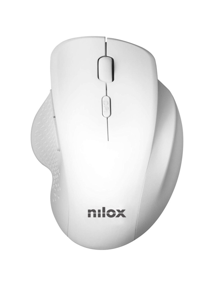 Mouse raton nilox wireless inalambrico 3200 dpi 2.4g blanco Mouse raton nilox wireless inalambrico 3200 dpi 2.4g blanco