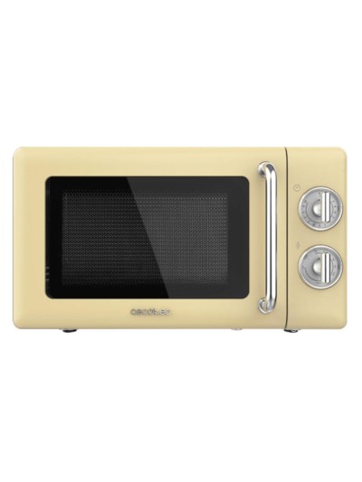 Microondas cecotec proclean 3110 retro yellow 20l 700w