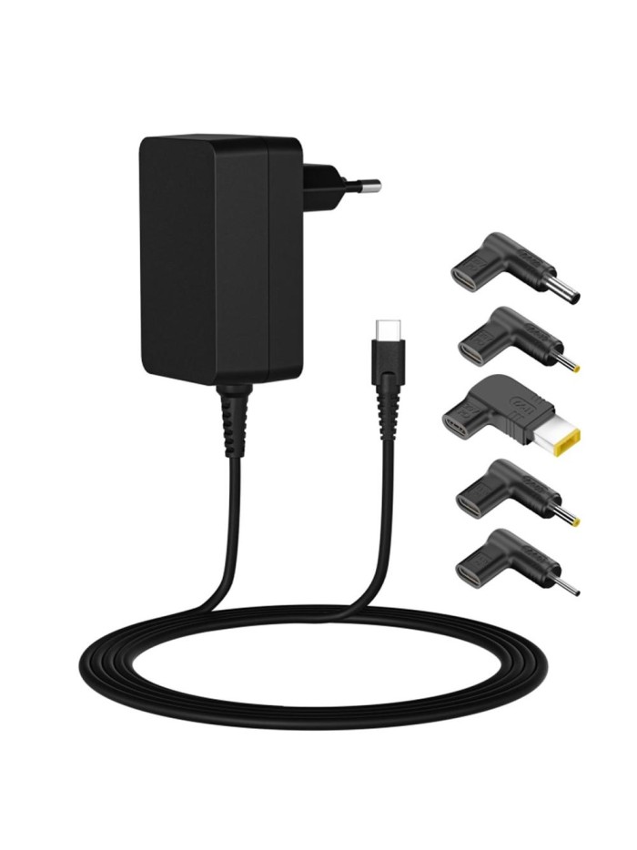 Cargador portatil universal leotec 45w usb tipo c 5 en 1 Cargador portatil universal leotec 45w usb tipo c 5 en 1