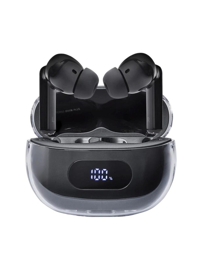 Auriculares bluetooth intenso buds plus tws anc+enc negro Auriculares bluetooth intenso buds plus tws anc+enc negro