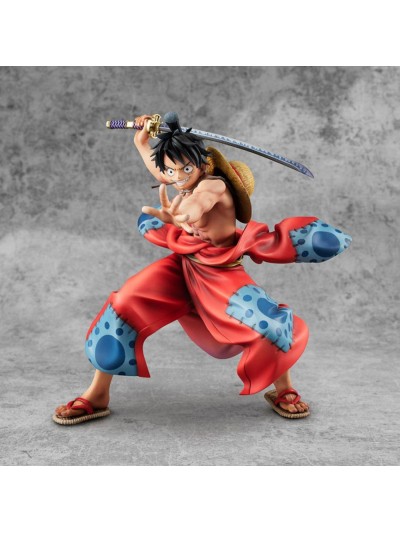 Figura megahouse one piece p.o.p statue warriors alliance luffy taro