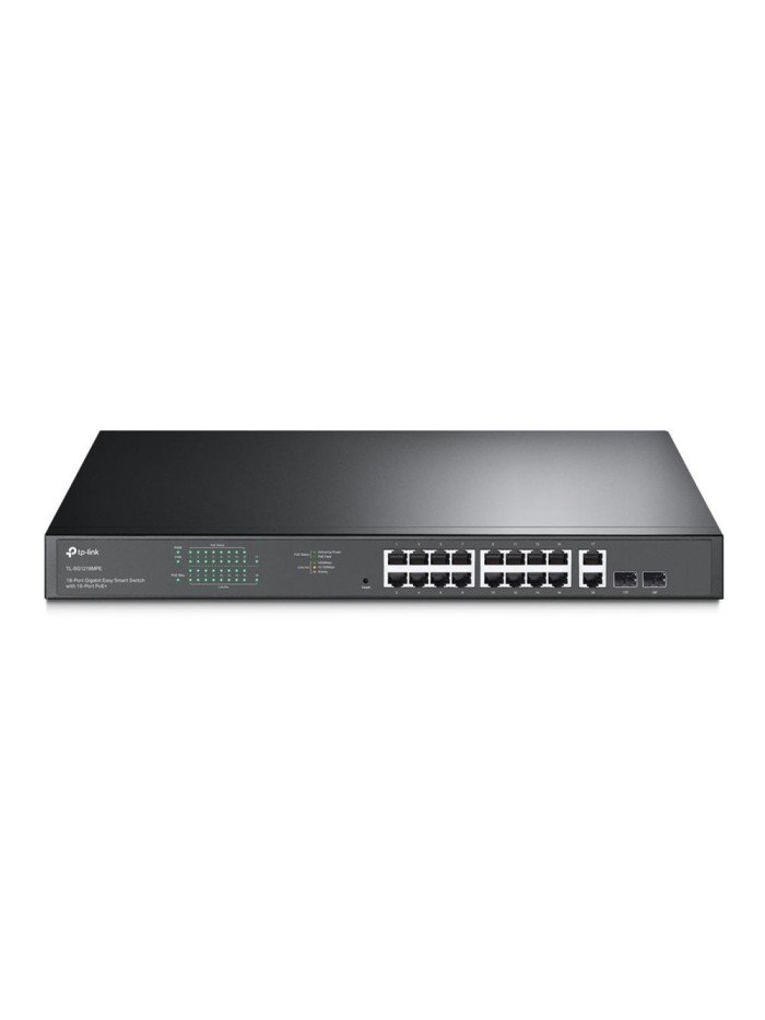 Switch tp - link tl - sg1218mpe 16 puertos poe 192w +2 sfp Switch tp - link tl - sg1218mpe 16 puertos poe 192w +2 sfp