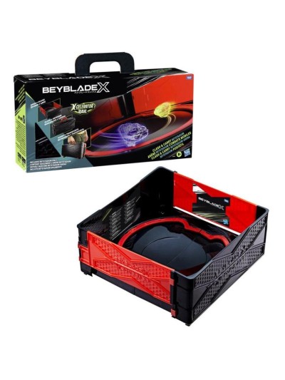 Estadio arena de combate beyblade x clash and carry
